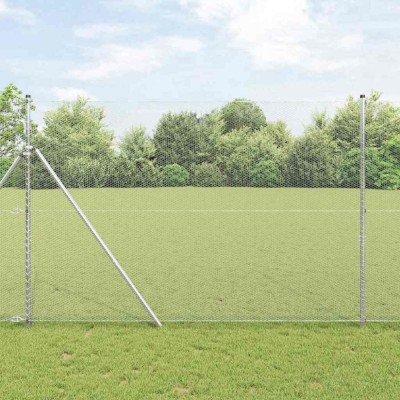Gard Hexagonal 1,5x10 m Oțel Galvanizat foto