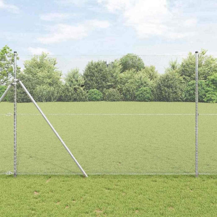 Gard Hexagonal 1,5x10 m Oțel Galvanizat