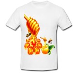 Tricou &quot; Bee honey &quot;