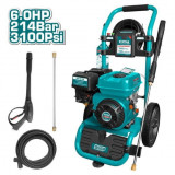 TOTAL - APARAT DE SPALAT CU PRESIUNE PE BENZINA 208cc, 6.0CP PowerTool TopQuality