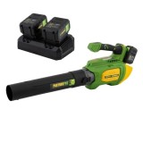 Suflanta pe acumulator PARTNERPRO PP8A519 , 2x20V 4Ah, 1 incarcator dublu, 9000-19000 RPM, 55 m s