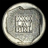 POLONIA 200 ZLOTI 1974 , Ag 625/1000 , 14,5g [2] 30 Ani R.P.P