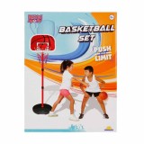 Cumpara ieftin Set cos de baschet cu suport si minge, Rising Sports, 133 cm