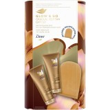 Dove Glow &amp; Go Gradual Self-Tan Gift Set set pentru un bronz perfect