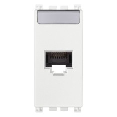 Priza RJ45 UTP Cat5 1M Vimar Arke alb 19339.11.B