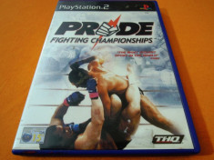 Pride Fighting Championships pentru PS2, original, PAL foto