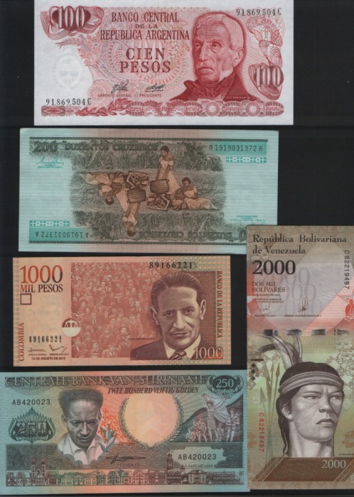 Set#3 America 15 bancnote diferite necirculate (vezi scan)