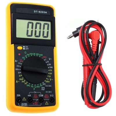 Aparat de masura cu display digital Multimetru DT-9205A foto