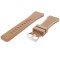 Curea silicon compatibila Fossil Q Grant, telescoape Quick Release, 22mm, Maro