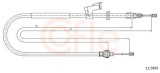 Cablu frana de parcare Ford Galaxy II, S-Max Motor 1.8 TDCi, 2.0, 2.0 Flexifuel, 2.0 TDCi, 2.5 ST, parte montare spate, dreapta, lungime 2067/1854