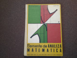 Elemente de analiza matematica &ndash; manual pentru clasa a XI-a -Nicolae Dinculeanu