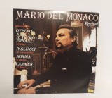 Disc vinil: Mario del Monaco Recital - Otello, Aida, Il Trovatore, Ernani, Pagliacci, Norma, Carmen