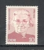 D.D.R.1975 Personalitati politice SD.411, Nestampilat