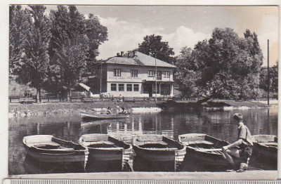 bnk cp Campina - Lacul din parc - uzata foto