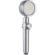 Para de dus IdroBric Helix, cu filtrare si purificare, 1 functie, protectie anticalcar, garnitura economie apa, debit limitat 9 l/min, diamentru 7.8 c