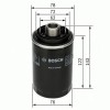 Filtru ulei VW SHARAN (7N1, 7N2) (2010 - 2016) BOSCH F 026 407 080