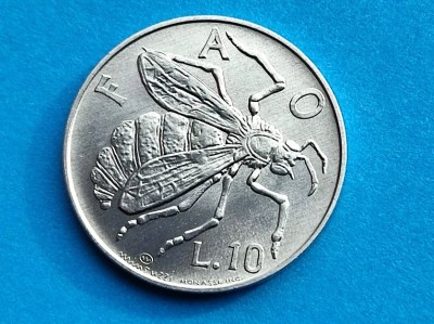 10 Lire 1974 San Marino-UNC foto