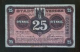 Notgeld Verden - 25 Pfennig 1918 - Rar