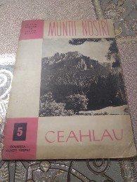 Munții Noștri Ceahlaul harta 60x40 cm foto