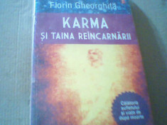 Florin Gheorghita - KARMA SI TAINA REINCARNARII { Polirom, 2014 } / in tipla foto