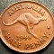 Moneda istorica HALF PENNY - AUSTRALIA, anul 1948 * cod 1467 A - GEORGIVS VI
