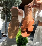 Cumpara ieftin Papuci dama Doku Camel