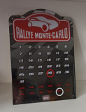 Calendar perpetuu metalic 20x30 cm - Raliul Monte Carlo, 1:43