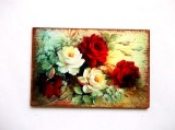 magnet frigider . buchet trandafiri 35953