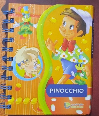 Pionocchio (carte in limba franceza) foto