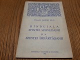 RINDUIALA SFINTEI SPOVEDAII si a SFINTEI IMPARTASANII - Ioanichie Balan - 1992, Alta editura