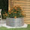 vidaXL Jardinieră argintiu 80x80x36 cm oțel galvanizat 318857