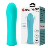 Vibrator Clasic Alfreda, Verde, 10 cm, Pretty Love
