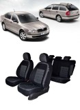 Cumpara ieftin Set huse Scaun SKODA Octavia II 2004 - 2009 (bancheta fractionata)