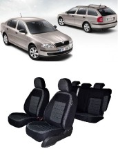 Set huse Scaun SKODA Octavia II 2004 - 2009 (bancheta fractionata) foto