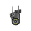 Camera Supraveghere IP Dubla, Inteligenta 360, 4K, 8 MP. 1080P, Wi-Fi/conexiune fir, Zoom Optic 10X