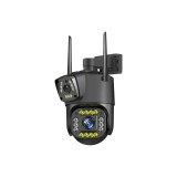 Camera Supraveghere IP Dubla, Inteligenta 360, 4K, 8 MP. 1080P, Wi-Fi/conexiune fir, Zoom Optic 10X