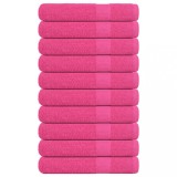 VidaXL Prosoape saună 10 buc roz 80x200 cm 360 g/m&sup2; 100% bumbac