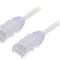 Patch cord verde TX6A-28 U/UTP 0,5m LSZH 28AWG