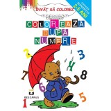 Coloreaza dupa numere 2-5 ani