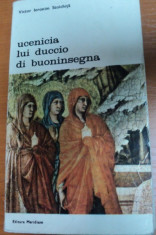 UCENICIA LUI DUCCIO DI BUONINSEGNA-VICTOR IERONIM STOICHITA,BUCURESTI 1976 foto