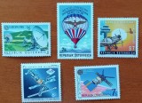 AUSTRIA-(1986-2006)-''De la Aviatie la Cosmos''. ''lot-5 val.MNH-Nestampilat-vezi-Scan