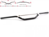 Ghidon Moto Pazzaz MT-33 Aluminiu 22.2x800mm Negru - Ghidon cross/enduro