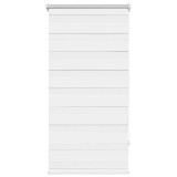 Cumpara ieftin Jaluzea Zebra 80,9x150 cm Latime material 76,7 cm alb