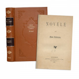 Duiliu Zamfirescu - Novele - Editura Socec &amp; Co. 1888 - Legatura Piele - Editie Veche
