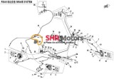 05. Conducta frana spate stanga CF Moto CForce 800 (dupa 2016)