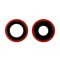 Geam Camera iPhone 11, Rear Camera Holder with Lens, Red