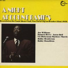 Vinil Count Basie's All Stars with Joe Williams ‎– A Night At Count Basie's (VG)