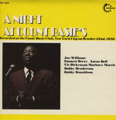 Vinil Count Basie&amp;#039;s All Stars with Joe Williams &amp;lrm;&amp;ndash; A Night At Count Basie&amp;#039;s (VG) foto