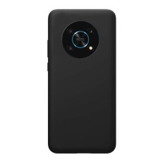 Husa compatibila cu honor magic 4 lite matte efect, camera ultra safe, htpmag, negru