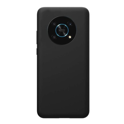Husa compatibila cu honor magic 4 lite matte efect, camera ultra safe, htpmag, negru foto